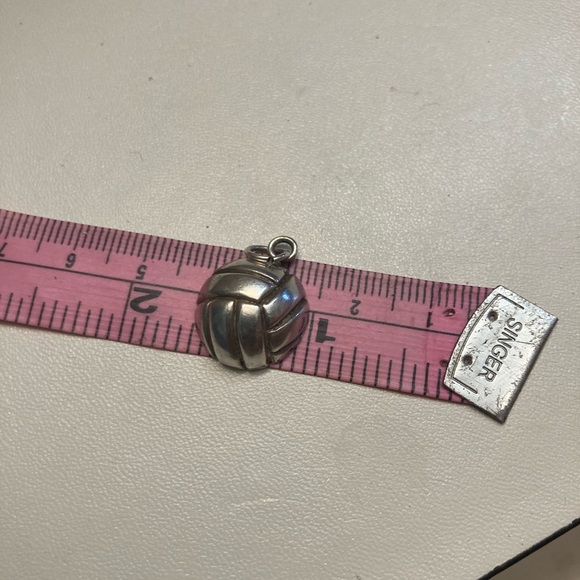 James Avery Silver Volleyball Charm - Picture 7 of 7